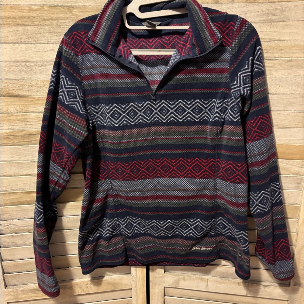 Women's Multicolor Patterned Top - Picture 3 of 4